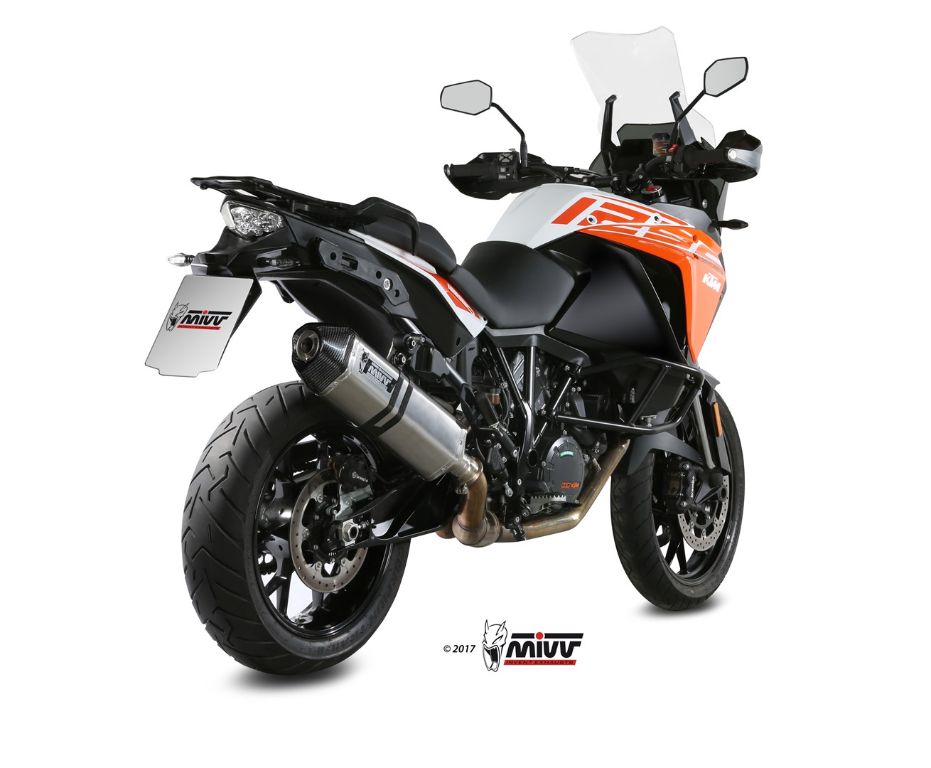 MIVV Speed Edge Slip On uitlaat KTM 1050 / 1090 / 1190 / 1290 Adventure (2015-2020) BI-1088591002 3