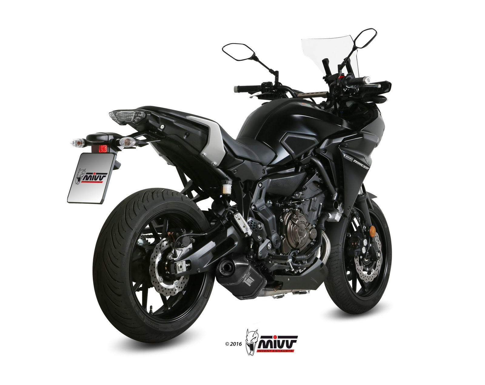 MIVV Speed Edge compleet uitlaatsysteem Yamaha Tracer 7 / 700 (2016-2024) BI-1088208001 2
