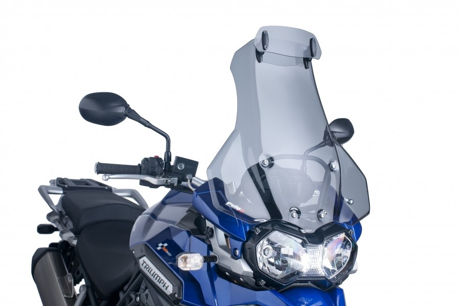 Puig windscherm Triumph Tiger Explorer 2012-2015 met opzetruit 