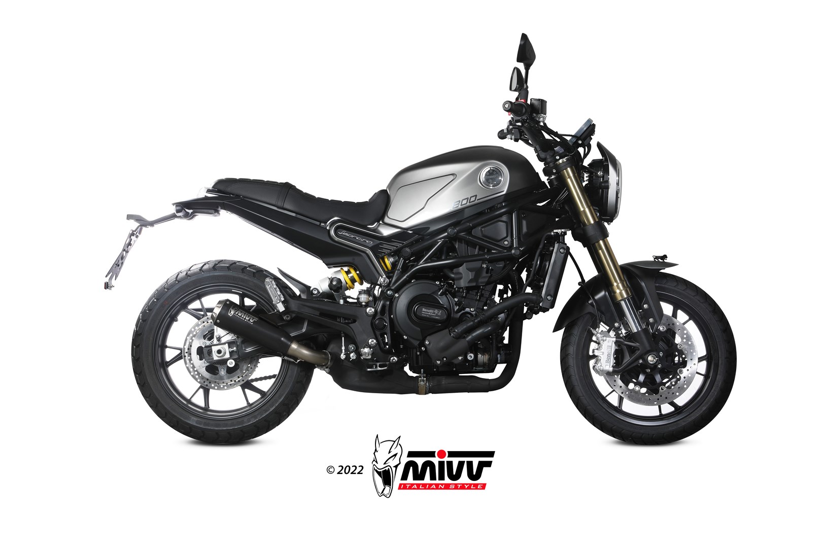 MIVV X-M1 Slip On uitlaat Benelli Leoncino 800 (2022-2024) BI-1119356 1