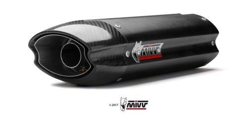 MIVV Suono Slip On uitlaat Honda CBR600RR (2007-2019) BI-1089454001 1