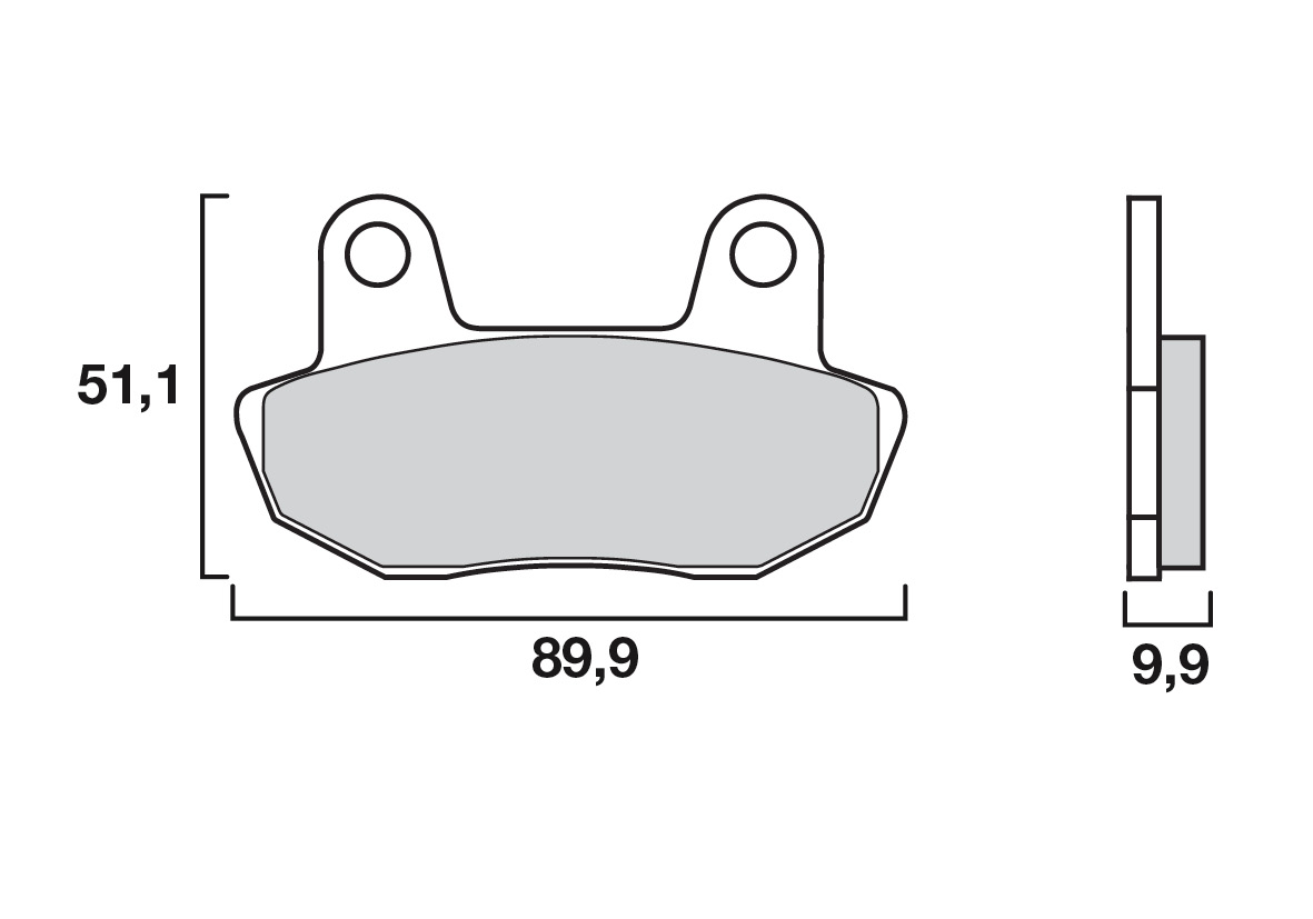 Brembo remblokken