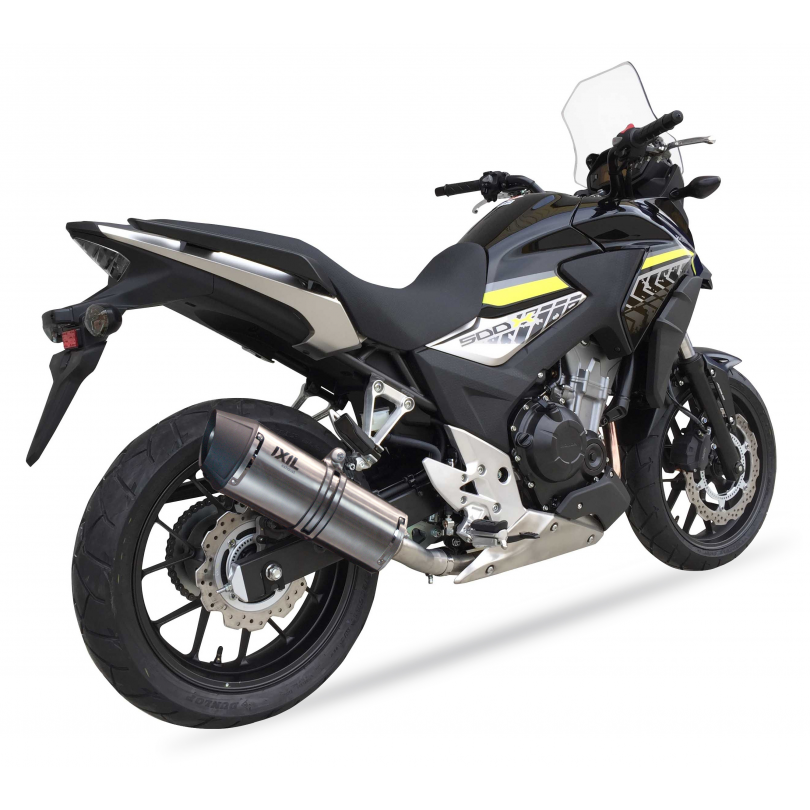 Ixil Hexoval Xtrem Evolution uitlaat Honda CBR500R / CB500F / X (2013-2018) BI-1113681001 5