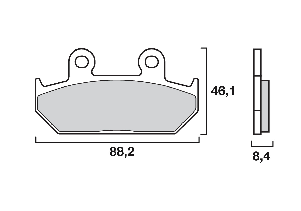 Brembo remblokken