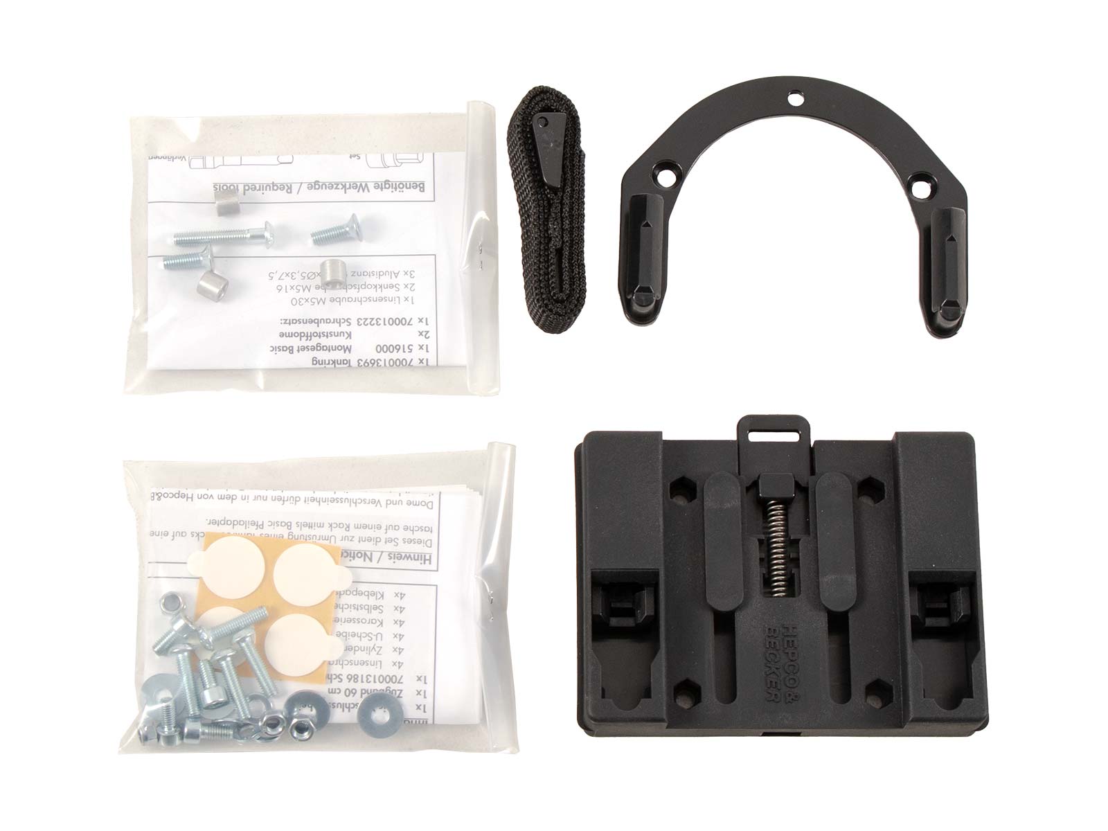 Hepco en Becker Basic bevestiging Tanktas Suzuki GSX-S125 A