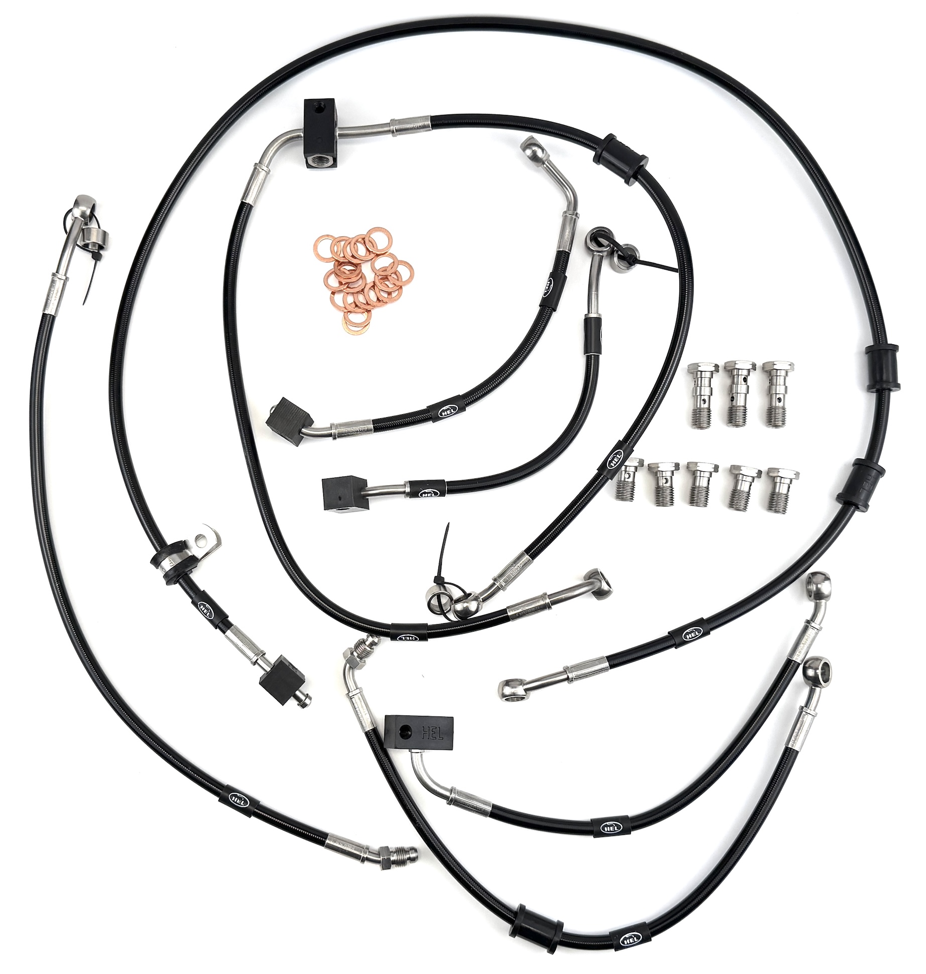 HEL remleidingen Kawasaki Ninja H2 ABS 2015-2019 HBK4022