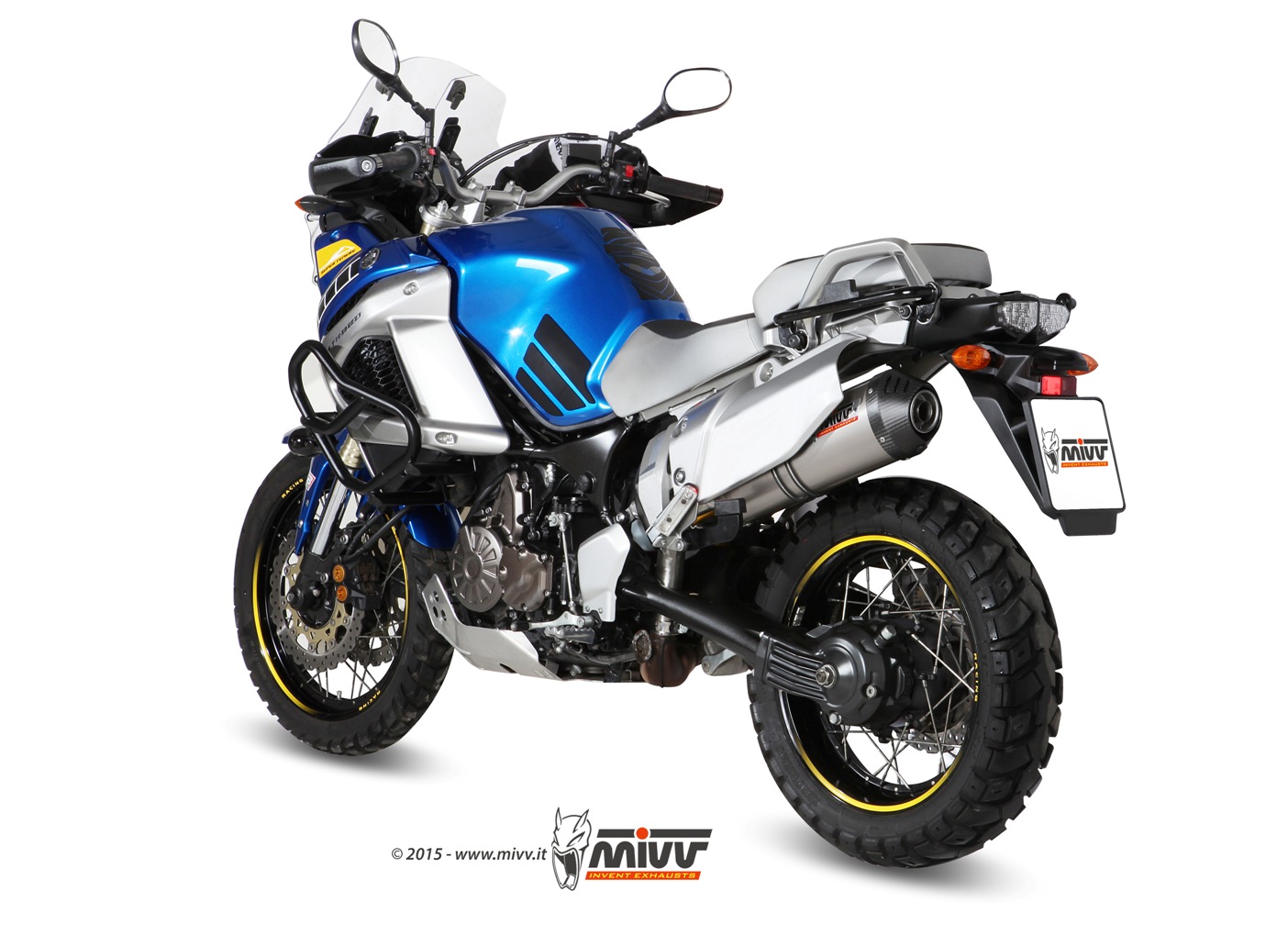 MIVV Oval Slip On uitlaat Yamaha Super Tenere 1200 (2010-2020) BI-1089731001 2