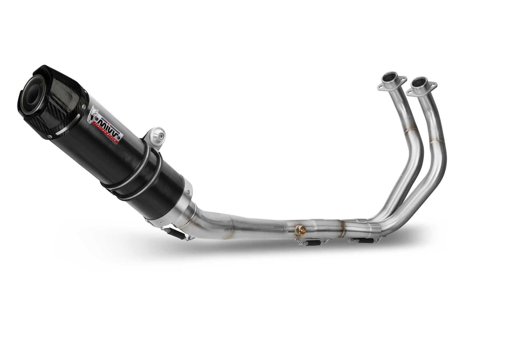 MIVV GP compleet uitlaatsysteem Yamaha MT07 (2014-2024) BI-1125538002