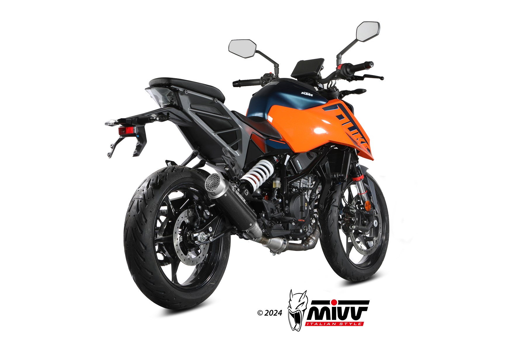 MIVV GP Pro Slip On uitlaat KTM 125 / 390 Duke (2024-) BI-1147852001 4