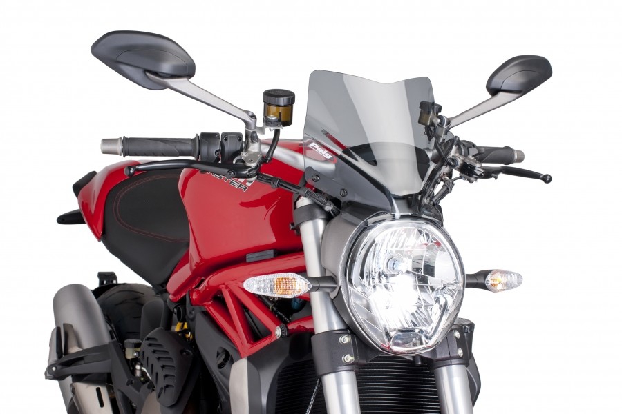Puig windscherm Ducati Monster 821 / 1200 vanaf 2014  Puig windscherm Ducati Monster 821 / 1200 vanaf 2014