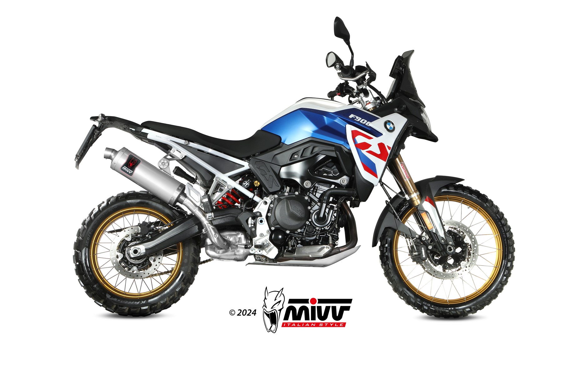 MIVV Dakar Slip On uitlaat BMW F900GS (2024-) BI-1129285002 1