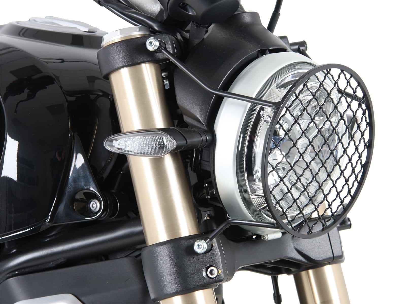 Hepco en Becker koplamp bescherming Ducati Scrambler 1100 vanaf 2018