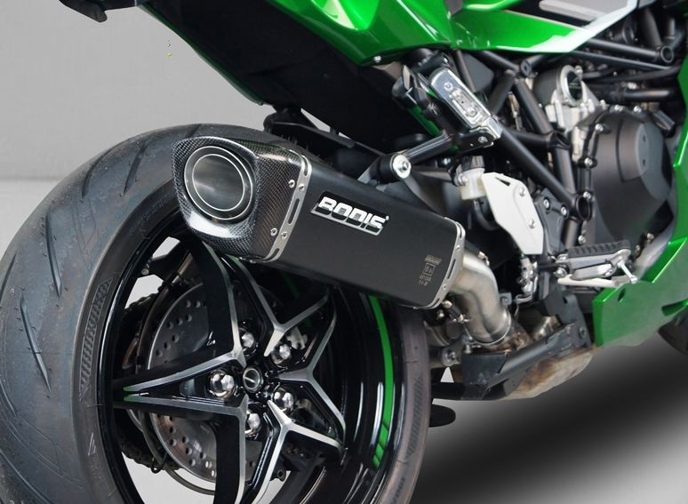 Bodis uitlaat demper Kawasaki Ninja H2 SX V4-M-CA 2018-2021