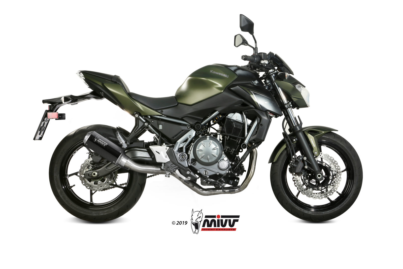 MIVV MK3 compleet uitlaatsysteem Kawasaki Z650 / Ninja 650 (2017-2023) BI-1096317001 1