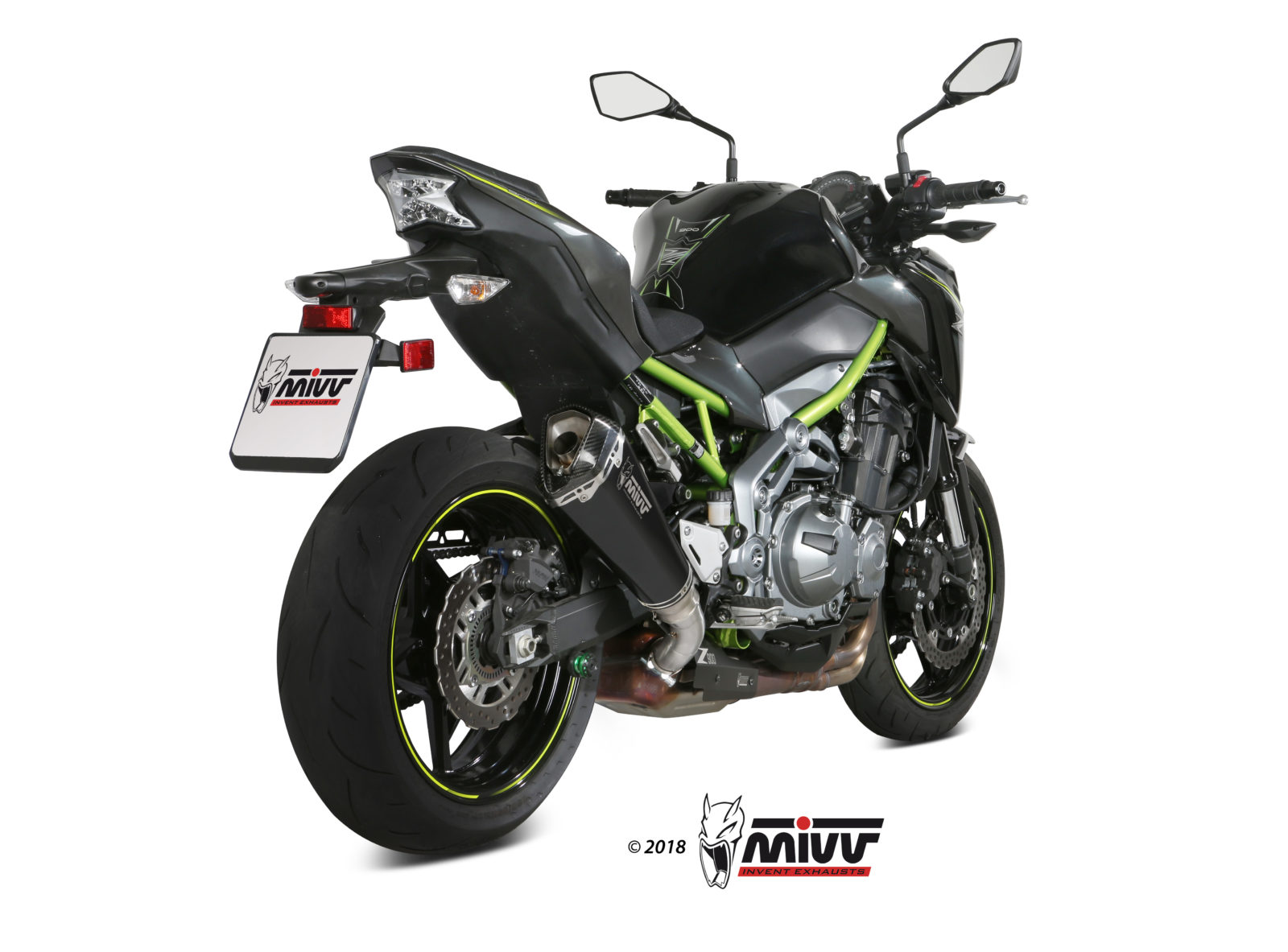 MIVV Delta Race Slip On uitlaat Kawasaki Z900 (2017-2019) BI-1089623001 2