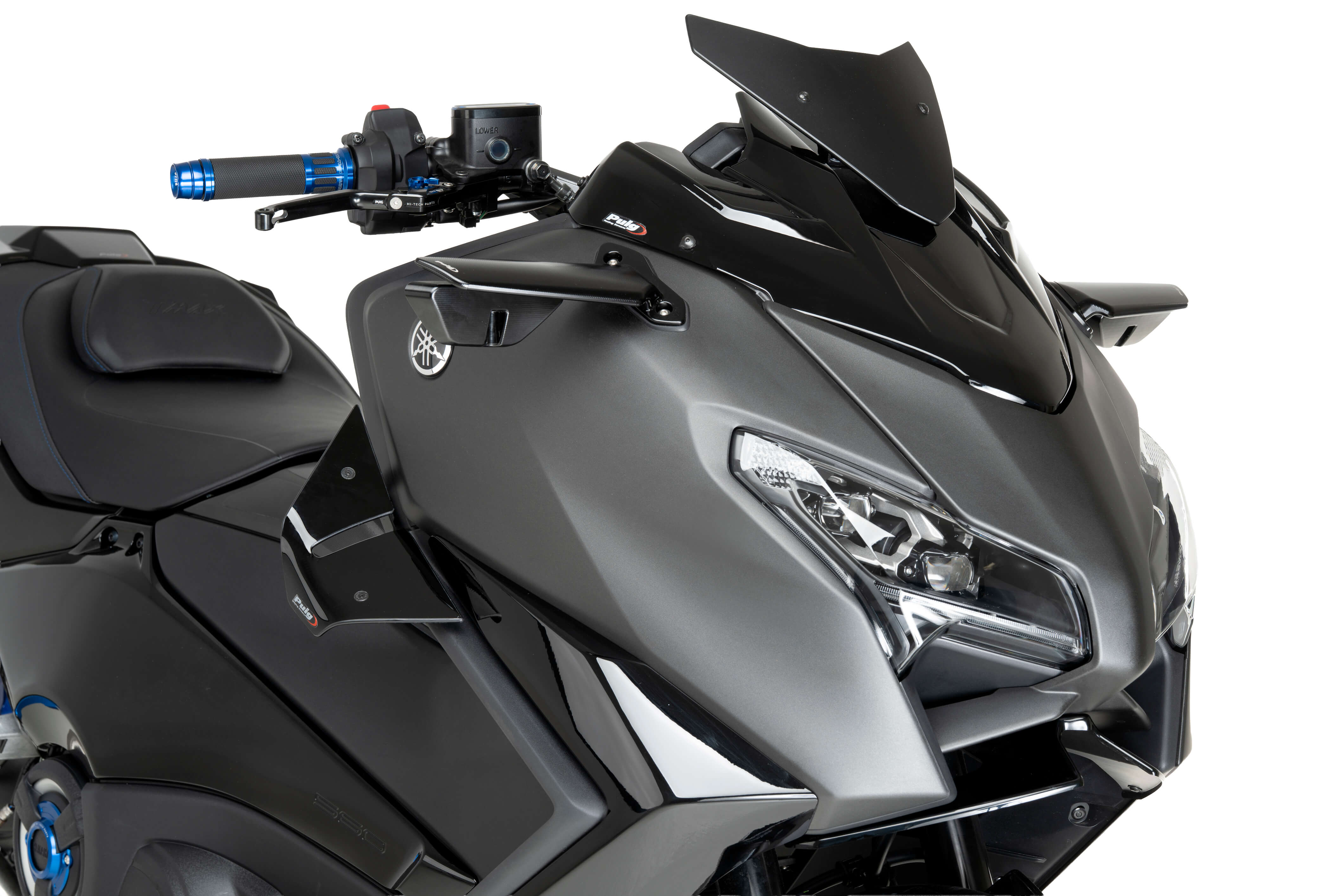 Puig D12 downforce side spoilers Yamaha T-Max (2022-) PU22606N 7