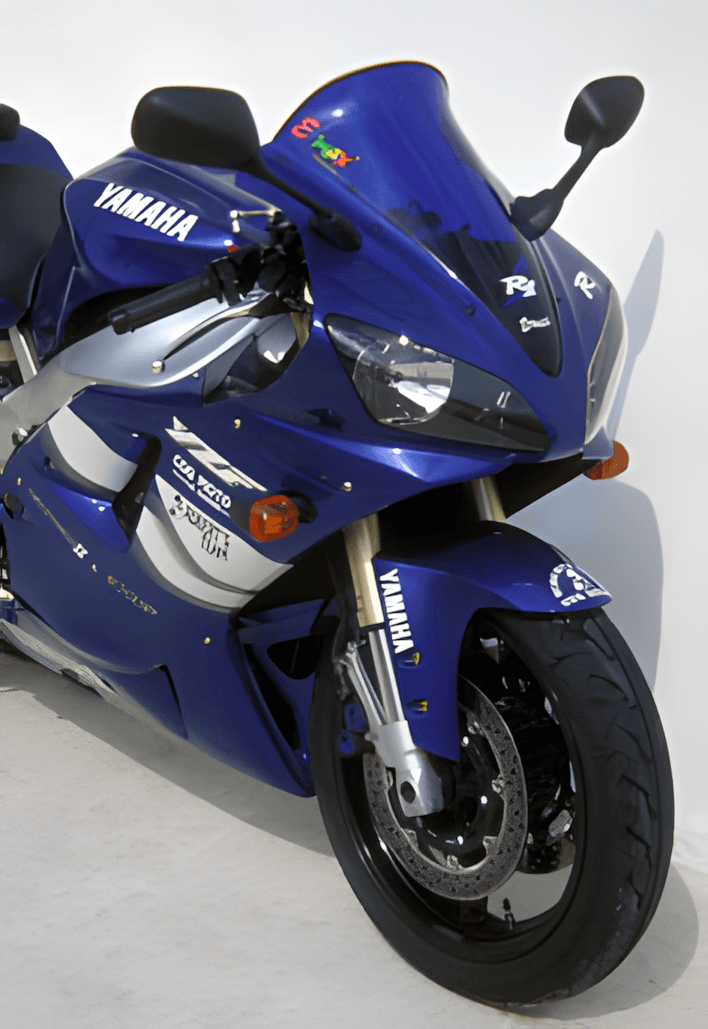 Ermax verhoogd windscherm Yamaha YZF-R1 (2000-2001) E010201053