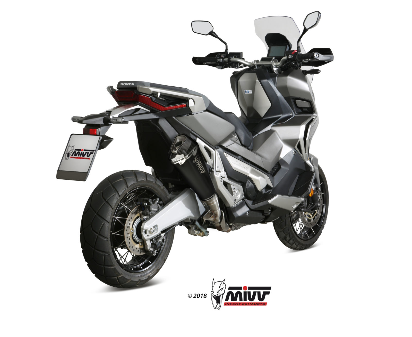 MIVV Delta Race Slip On uitlaat Honda X-ADV 750 (2017-) BI-1089583001 2