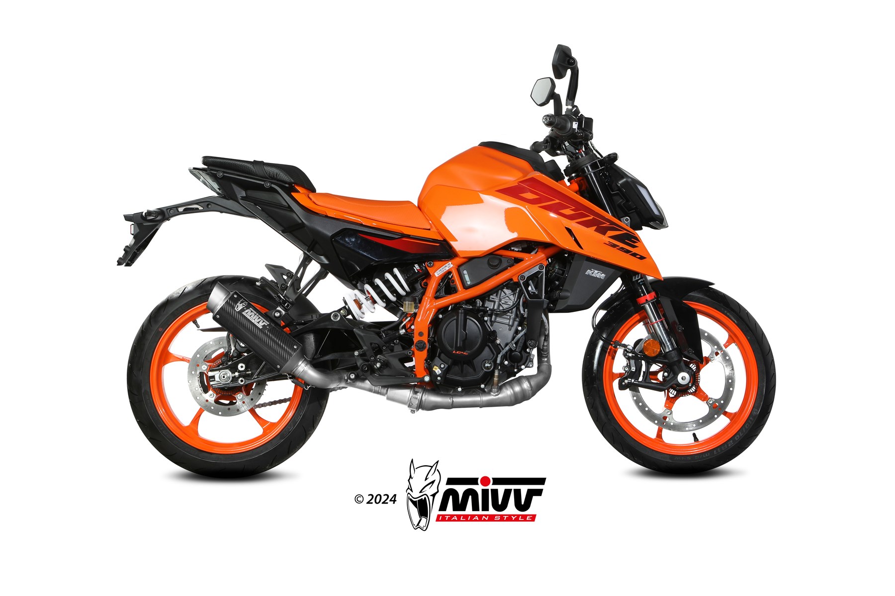 MIVV GP Pro Slip On uitlaat KTM 125 / 390 Duke (2024-) BI-1147852001 1