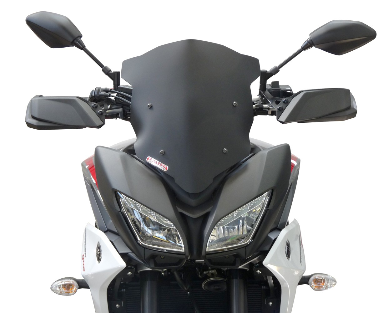 Fabbri windscherm Yamaha Tracer 900 GT 2018-2020 satijn zwart sport FAY199/XDX