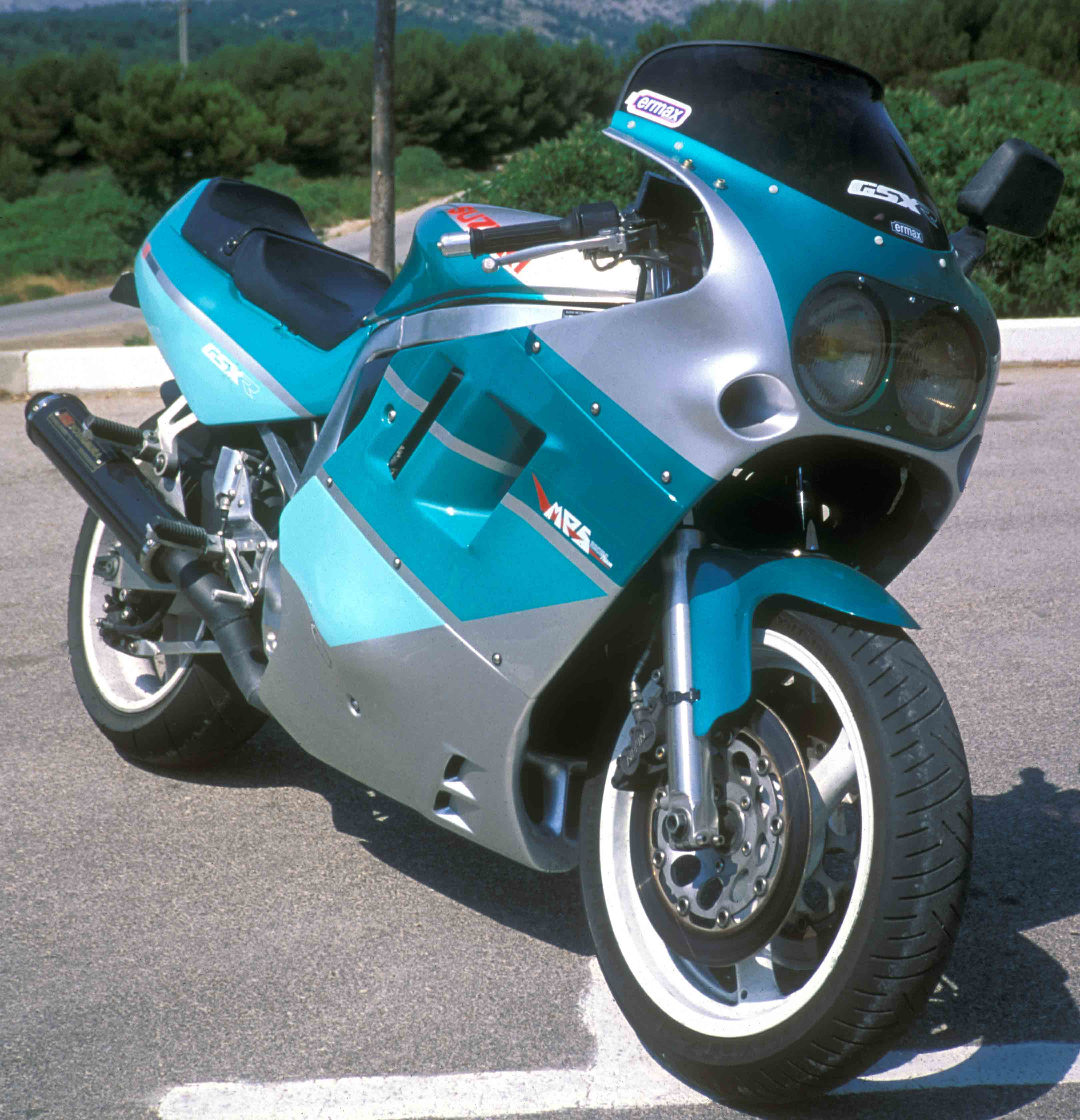 Ermax verhoogd windscherm Suzuki GSX-R1100 (1989-1990) E010401010 1