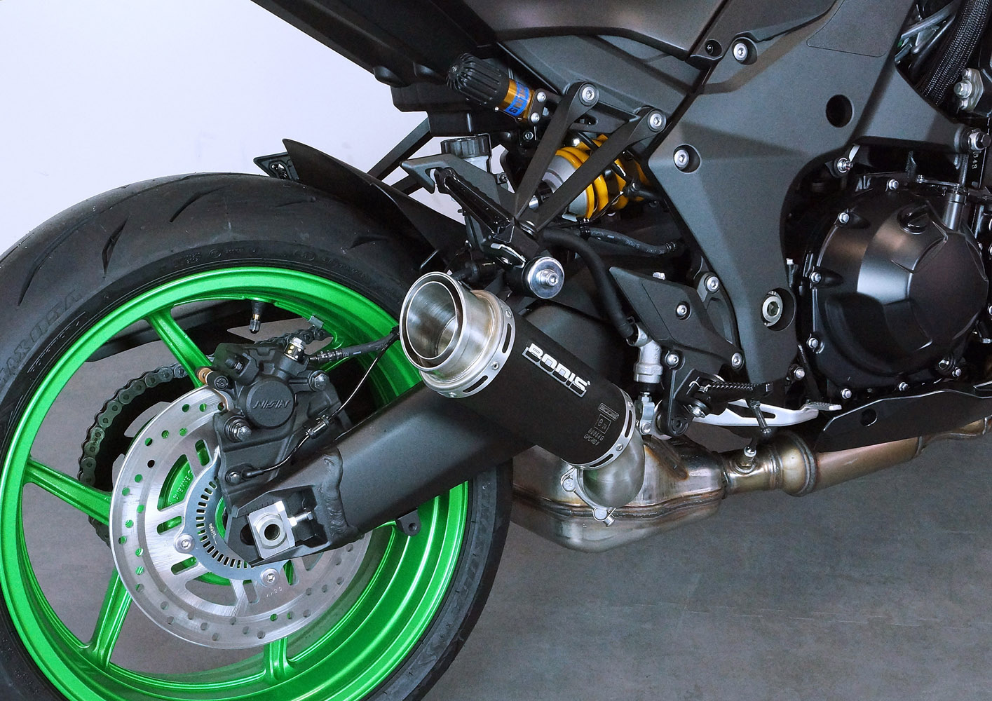 Bodis GPC-RS2 uitlaat Kawasaki Z1100 / Z1100 SE (2026-) BOKZ1100-001 2