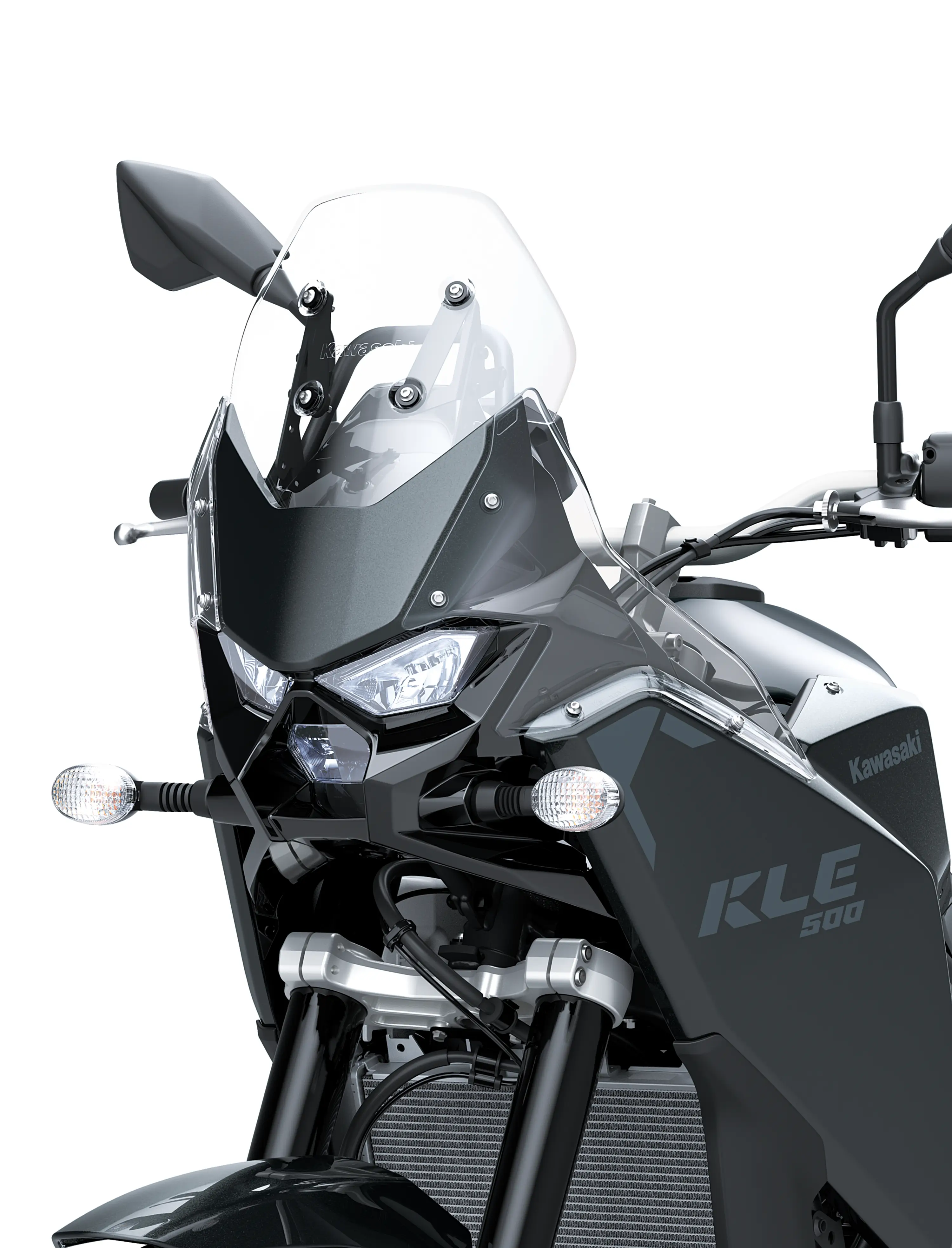 Ermax origineel windscherm Kawasaki KLE500 / SE (2026-) E0203S89-01