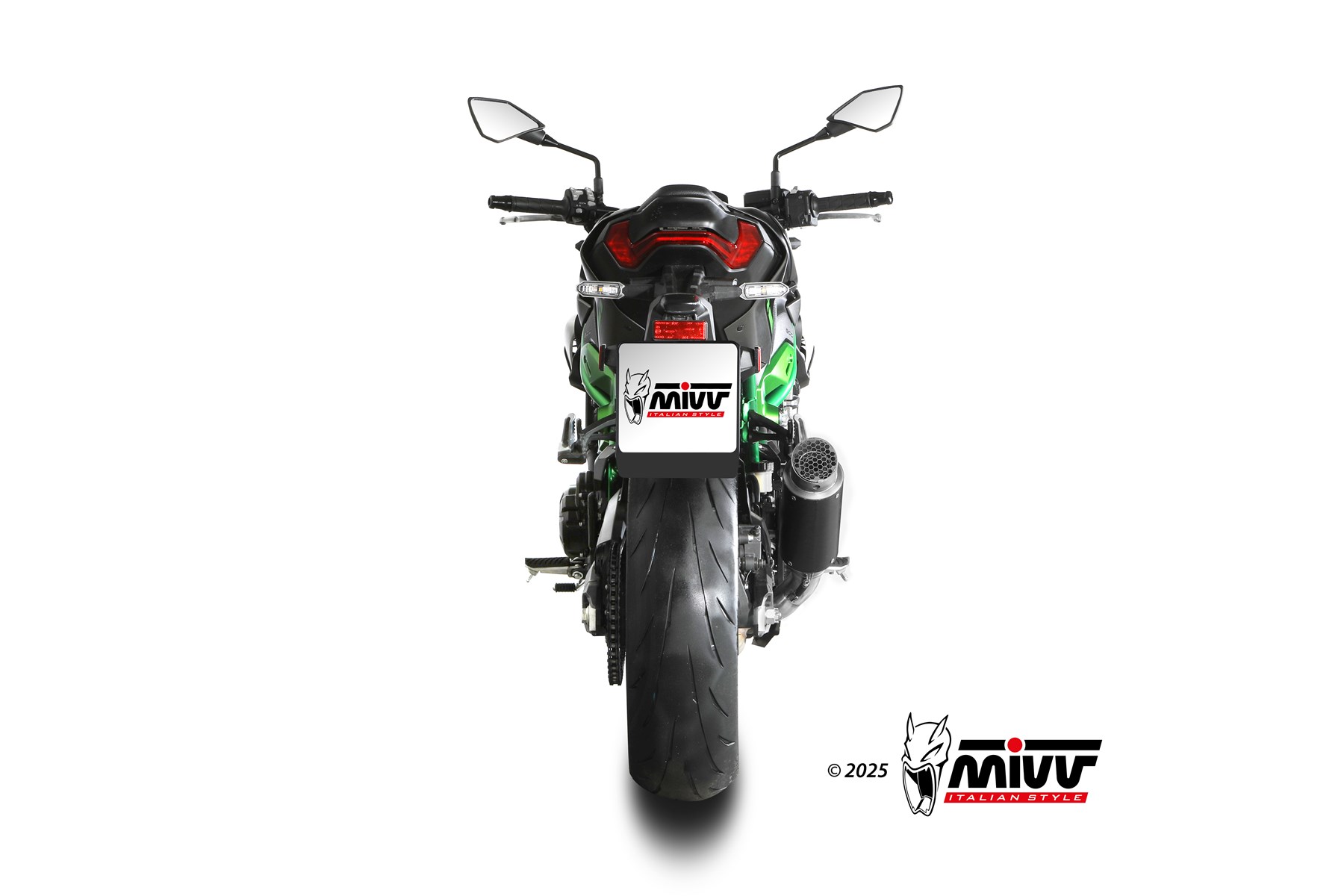 MIVV GP Pro Slip On uitlaat Kawasaki Z900 / SE (2025-) BI-1150001002 1