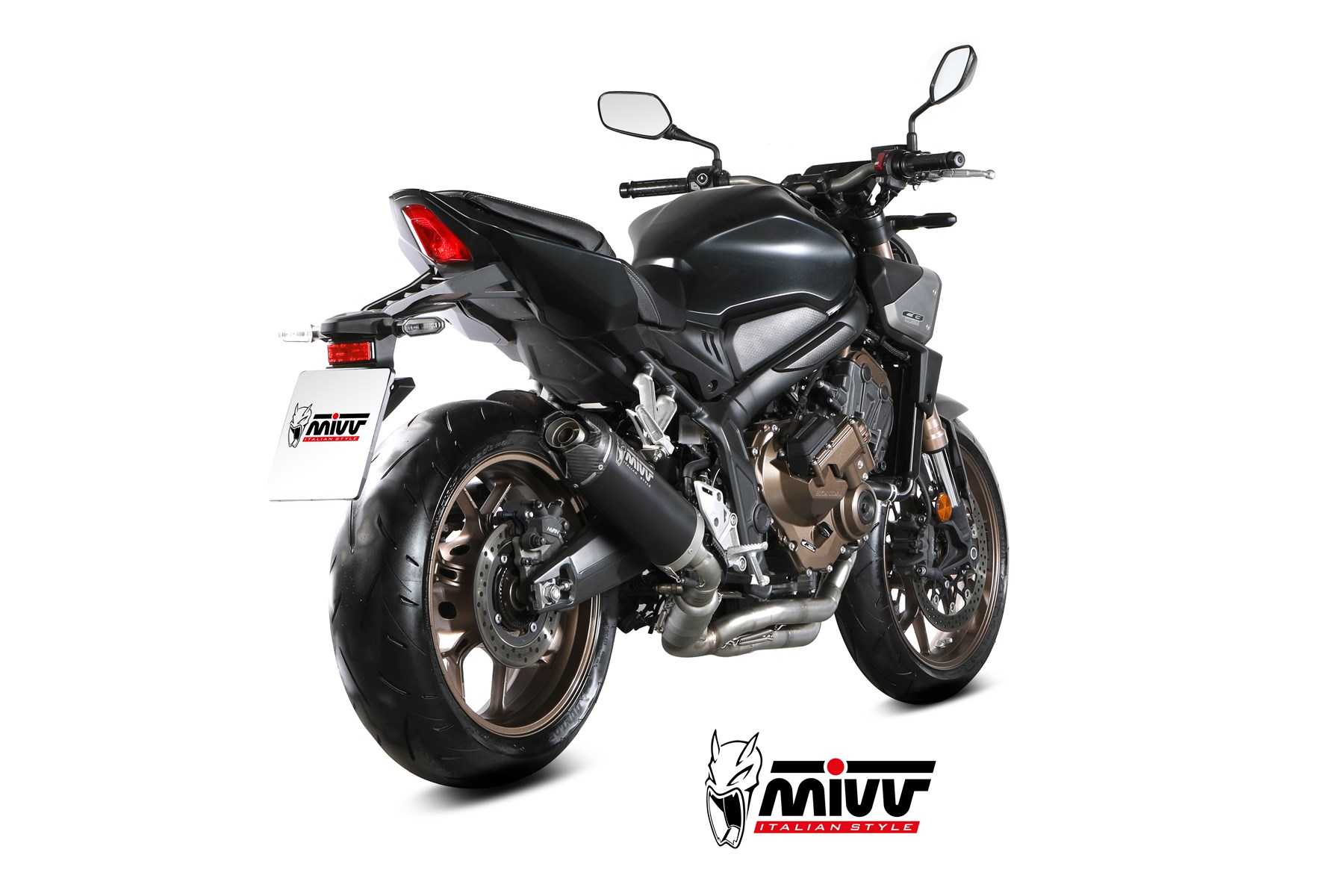 MIVV AK-1 compleet uitlaatsysteem Honda CB650R (2024-) BI-1149283002 2