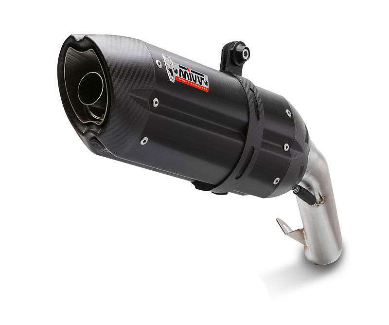 MIVV Suono + De Kat Slip On uitlaat Ducati Multistrada 1200 / 1260 / S (2015-2021) BI-1089539001