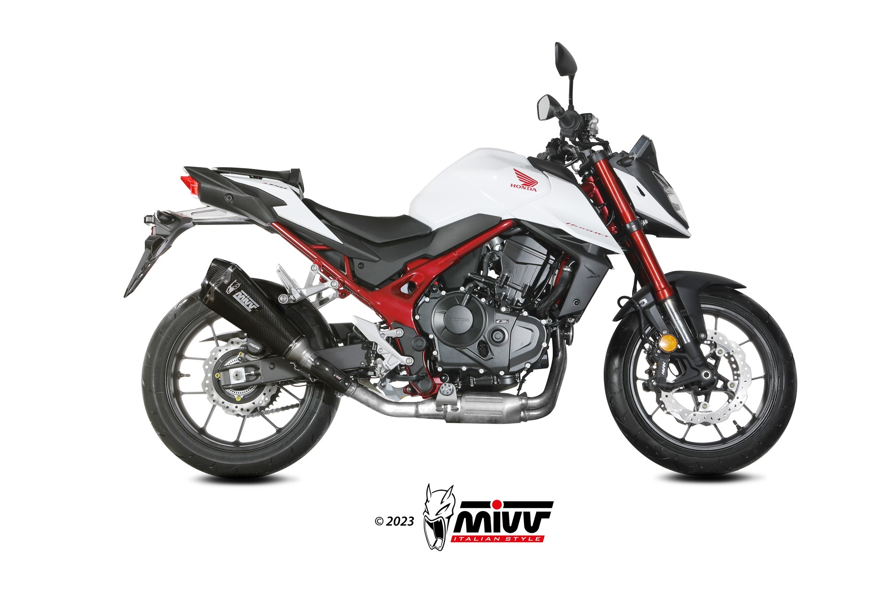 MIVV Delta Race Slip On uitlaat Honda CB750 Hornet (2023-) BI-1123350001 3