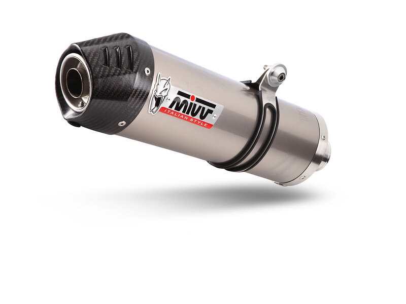 MIVV Oval Slip On uitlaat Benelli TRK 502 X (2018-) BI-1089543002