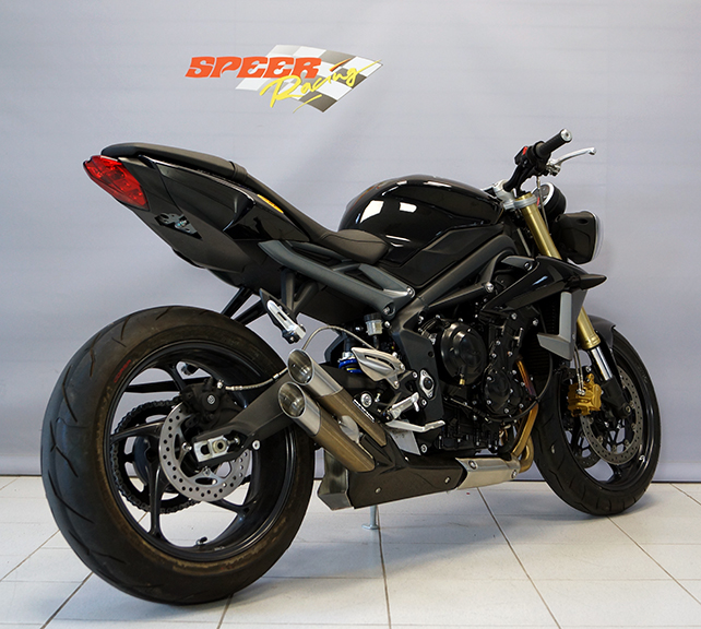 Bodis uitlaat Triumph Street Triple 675 2013-2016 Duobolico