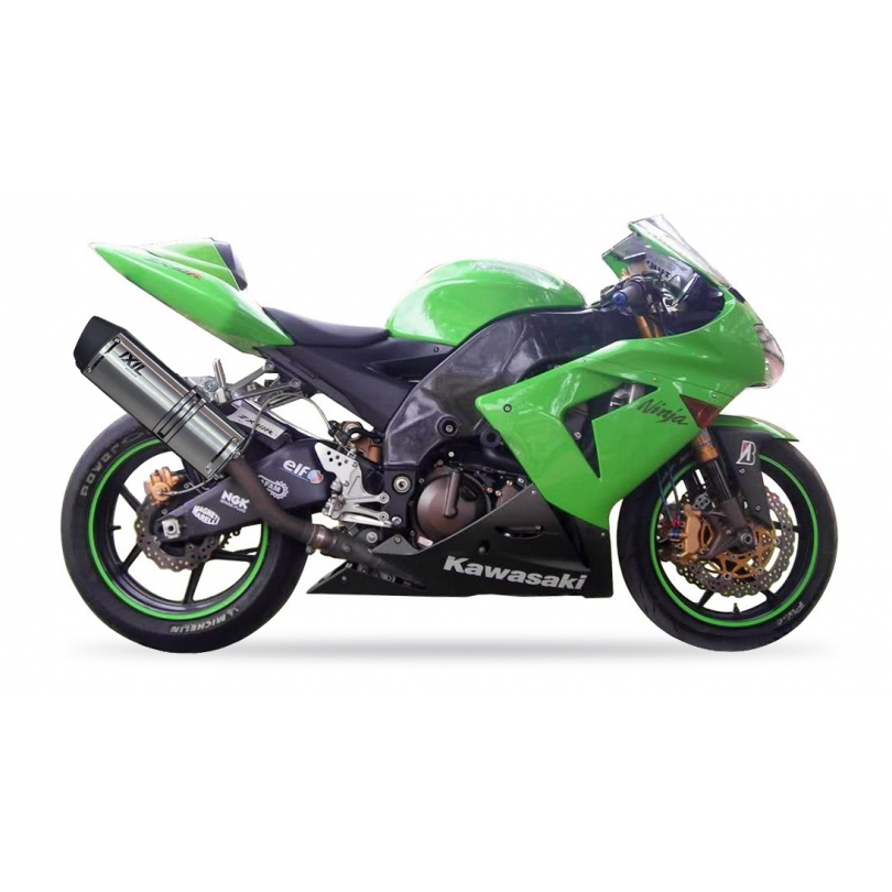 Ixil Hexoval Xtrem Evolution uitlaat Kawasaki ZX-10R (2004-2005) BI-1111306 1