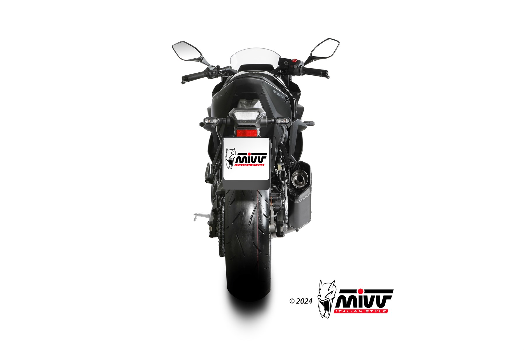 MIVV SR-1 compleet uitlaatsysteem Suzuki GSX-8R / 8S (2023-2024) BI-1124554 6