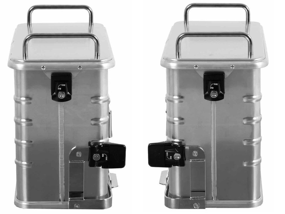 Hepco en Becker  zijkofferset Alu Box Hepco en Becker  zijkofferset Alu Box