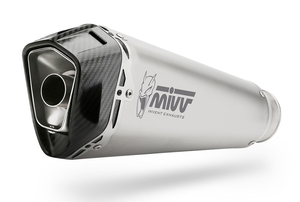 MIVV Delta Race compleet uitlaat systeem Yamaha MT 07 (2014-2024) BI-1088439001