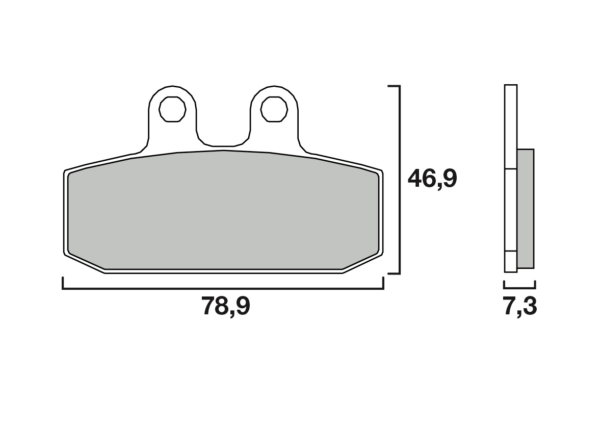 Brembo remblokken