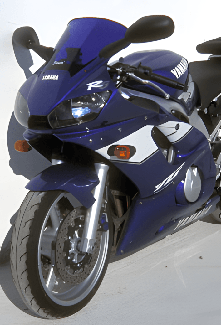 Ermax verhoogd windscherm Yamaha YZF-R6 (1999-2002) E010201049