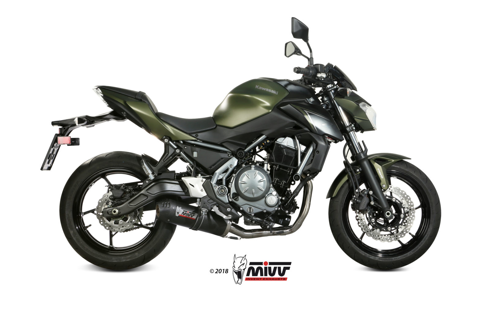 MIVV Oval compleet uitlaatsysteem Kawasaki Z650 / Ninja 650 (2017-2023) BI-1088420001 1