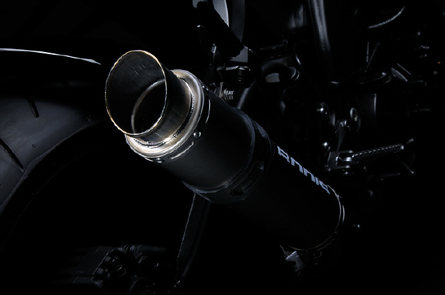 Uitlaat Kawasaki ZX-6R / ZX-10R 2008-2012 Bodis GP1 zwart