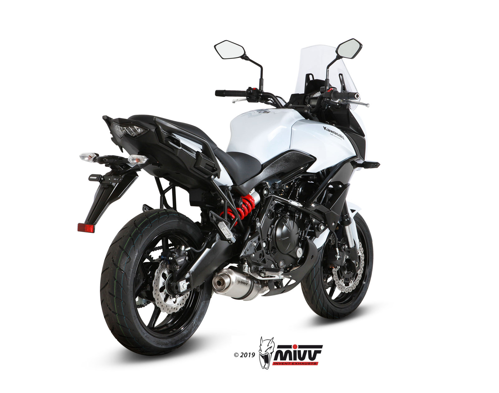 MIVV Oval compleet uitlaatsysteem Kawasaki Versys 650 (2015-2020) BI-1088340001 2