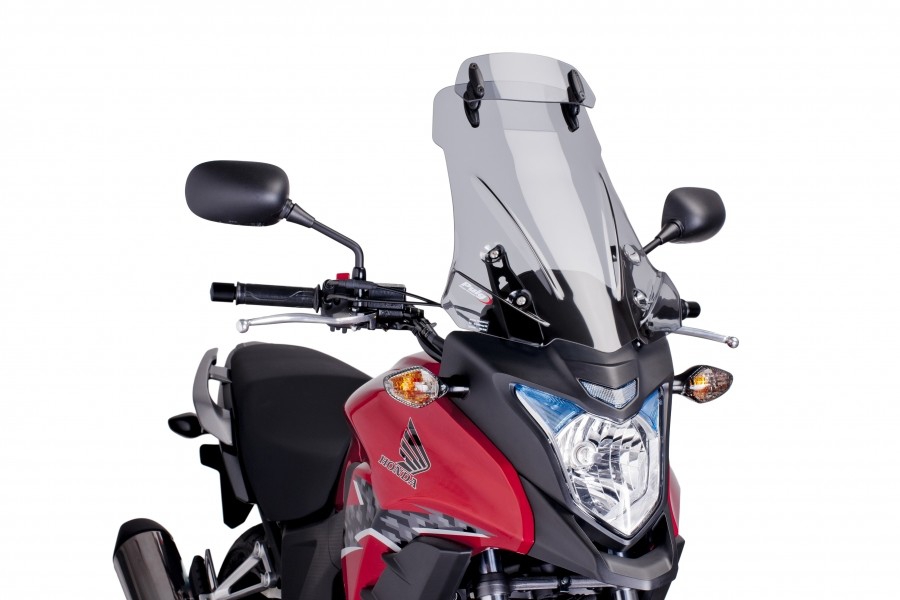 Puig windscherm Honda CB500X 2013-2015 met opzetruit 