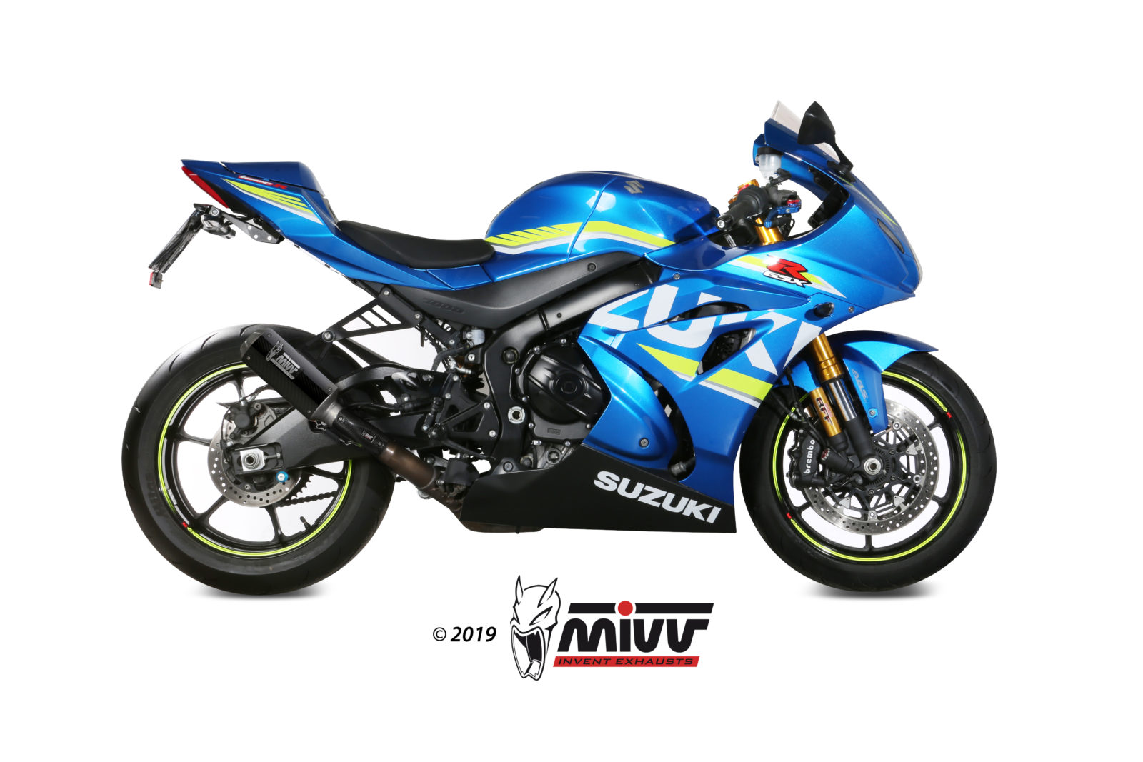 MIVV MK3 Slip On uitlaat Suzuki GSX-R1000 / R (2017-2022) BI-1101532 1