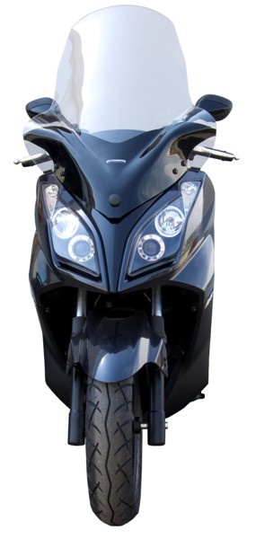 Fabbri windscherm Kymco Downtown 125 / 300 2009-2015 Exclusive