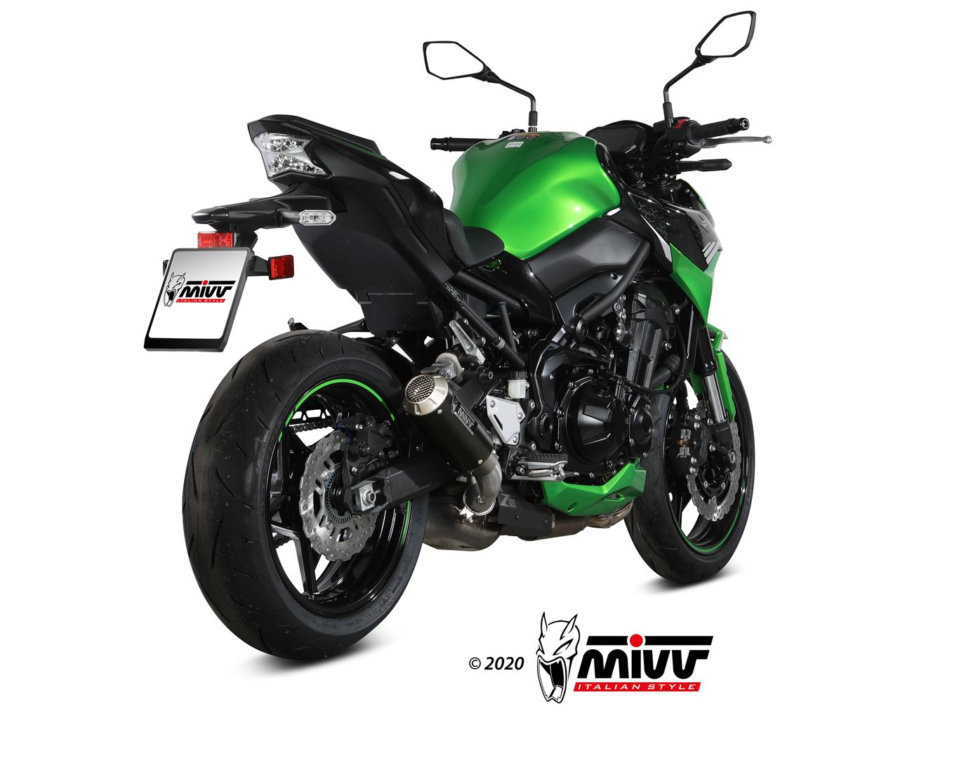 MIVV MK3 Slip On uitlaat Kawasaki Z900 / SE (2020-2024) BI-1096364002 2