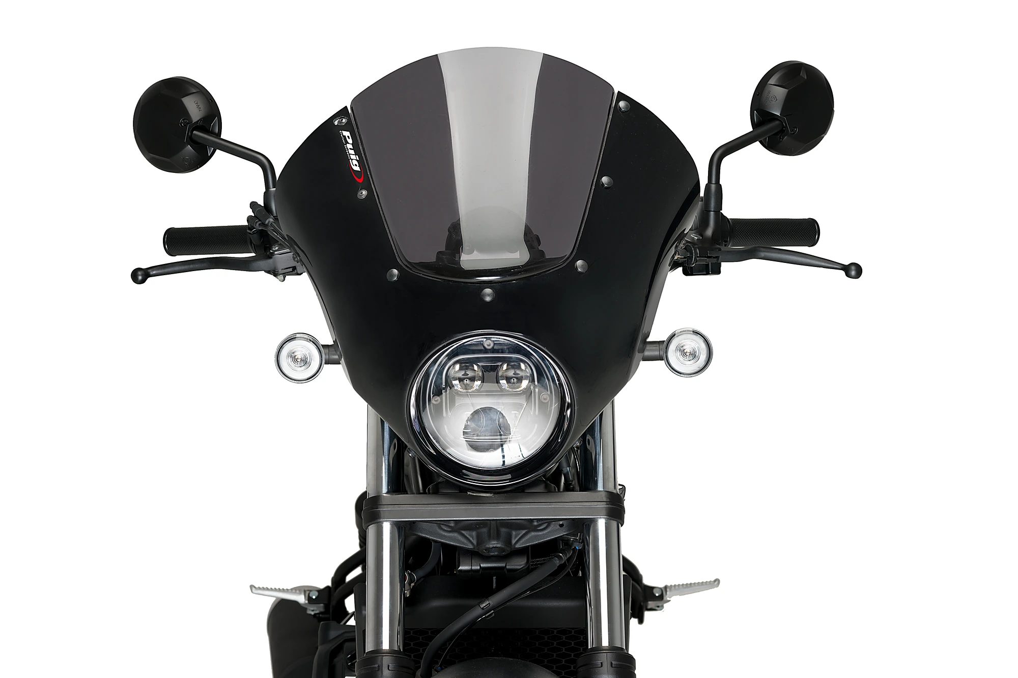 Puig Dark Night windscherm met kuipje Honda CMX500 Rebel (2020-2024) PU21102F 1