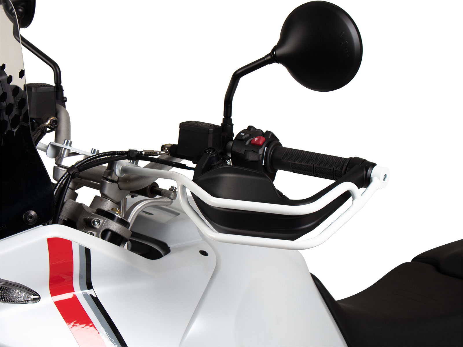Hepco en Becker bescherming handkappen Ducati Desert X vanaf 2022