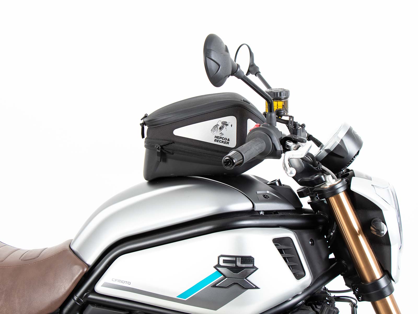 Hepco en Becker Basic bevestiging Tanktas CFmoto 700CL-X (2021-2024) HE51676430001 6