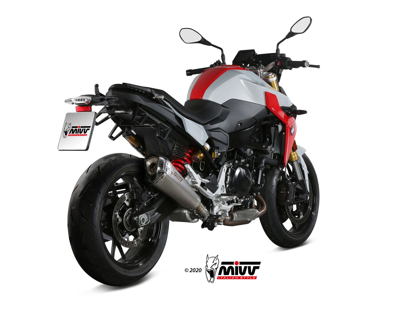 MIVV Delta Race Slip On uitlaat BMW F900R (2020-) BI-1101536 2